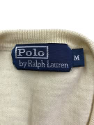 POLO RALPH LAUREN ΠΟΥΛΟΒΕΡ V-NECK CLASSIC ΛΟΓΟΤΥΠΟ PONY ΕΚΡΟΥ ΑΝΔΡΙΚΟ M