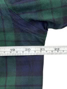 POLO RALPH LAUREN SHIRT CHECKED NAVY GREEN MEN PRE OWNED M