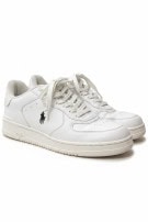 POLO RALPH LAUREN SNEAKERS MINIMAL ΛΕΥΚΟ UNISEX PRE OWNED EU39