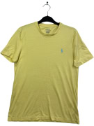 POLO RALPH LAUREN T-shirt Custom Slim Fit Logo Giallo UNISEX M