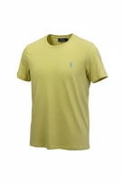 POLO RALPH LAUREN T-shirt Custom Slim Fit Logo Giallo UNISEX M