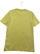 POLO RALPH LAUREN T-shirt Custom Slim Fit Logo Giallo UNISEX M