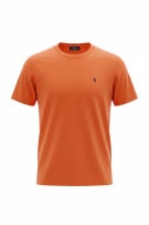 POLO RALPH LAUREN T-SHIRT LOGO ΠΟΡΤΟΚΑΛΙ UNISEX L