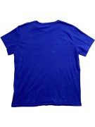 POLO RALPH LAUREN T SHIRT ΜΕ ΤΣΕΠΗ ΚΕΝΤΗΤΟ ΛΟΓΟΤΥΠΟ ΜΠΛΕ ROYAL UNISEX MEDIUM preowned