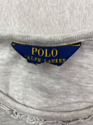POLO RALPH LAUREN T-SHIRT ΜΕ ΒΟΛΑΝ ΚΕΝΤΗΤΟ LOGO ΓΚΡΙ ΓΥΝΑΙΚΕΙΟ S