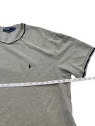 POLO RALPH LAUREN T SHIRT MINIMAL GRIGIA UOMO PRE OWNED XXL