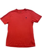 POLO RALPH LAUREN T SHIRT MINIMAL ΚΟΚΚΙΝΟ ΑΝΤΡΙΚΟ PRE OWNED S