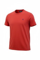 POLO RALPH LAUREN T SHIRT MINIMAL ΚΟΚΚΙΝΟ ΑΝΤΡΙΚΟ PRE OWNED S