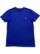 POLO RALPH LAUREN T SHIRT MINIMAL ΜΠΛΕ ΑΝΤΡΙΚΟ PRE OWNED L