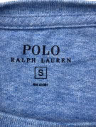 POLO RALPH LAUREN T SHIRT MINIMAL ΜΠΛΕ ΑΝΤΡΙΚΟ PRE OWNED S