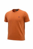 POLO RALPH LAUREN T SHIRT MINIMAL ΠΟΡΤΟΚΑΛΙ ΑΝΤΡΙΚΟ PRE OWNED L