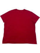 POLO RALPH LAUREN GRAPHIC TEE BURGUNDY MEN PRE OWNED XL
