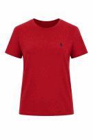 POLO RALPH LAUREN T SHIRT MINIMAL ROSSO UOMO PRE OWNED S