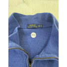 POLO RALPH LAUREN TRACK JACKET RETRO BLU UOMO PRE OWNED XXL
