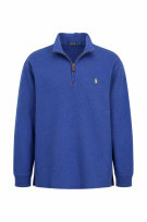 POLO RALPH LAUREN TRACK JACKET RETRO BLU UOMO PRE OWNED XXL