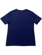 POLO RALPH LAUREN V NECK T SHIRT MINIMAL NAVY ΑΝΤΡΙΚΟ PRE OWNED L