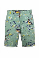 POLO RALPH LAUREN CHINO SHORTS VINTAGE ALOHA PRINT MINT UNISEX SIZE 18