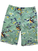POLO RALPH LAUREN CHINO SHORTS VINTAGE ALOHA PRINT MINT UNISEX SIZE 18