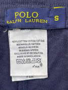 POLO RALPH LAUREN BERMUDA RIBBED BLU UOMO PRE OWNED S