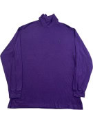 POLO RALPH LAUREN TURTLENECK MINIMAL PURPLE MENS PRE OWNED XL