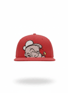1995 POPEYE SNAPBACK CAP STREETWEAR ΚΟΚΚΙΝΟ ΚΑΙ ΜΠΛΕ UNISEX PRE OWNED