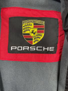 PORSCHE DESIGN Hooded Jacket Vintage Logo Μαύρο/Κόκκινο Ανδρικό M