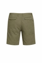 PRADA BERMUDA SHORTS MINIMAL OLIVE WOMEN PRE OWNED M