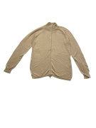 PRADA Ζακέτα Πλεκτή Full Zip Cotton Made in Italy Μπεζ Ανδρική L