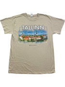 PRINCESS CRUISES T-SHIRT TALLINN ESTONIA GRAPHIC ΜΠΕΖ UNISEX M