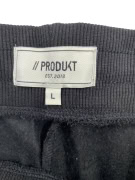 Produkt Pantaloni da tuta da uomo neri con elastico taglia L