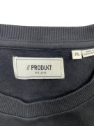 PRODUKT Φούτερ Minimal Basic Μαύρο Ανδρικό XL