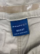 PROPPER Pantaloni cargo tattici ripstop beige da uomo taglia 50x37 (6XL)