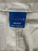 PROPPER PANTALONI CARGO TATTICI RIPSTOP BEIGE DA UOMO 7XL (50X37)
