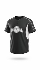Protime Sports Fort Mill Baseball Jersey Black YL