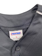 Protime Sports Fort Mill Baseball Jersey Black YL