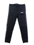 Pull&Bear Pantaloni della tuta casual con logo neri da uomo XL