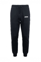 Pull&Bear Pantaloni della tuta casual con logo neri da uomo XL