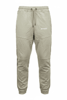 PULL&BEAR Pantaloni jogger casual con logo beige da uomo L
