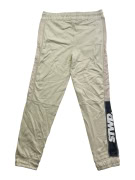 PULL&BEAR Pantaloni jogger casual con logo beige da uomo L