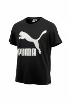 Puma Ανδρικό T-Shirt Μαύρο με Λογότυπο Size M