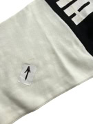 Puma Felpa con cappuccio da uomo con zip bicolore Nero/Bianco XXL