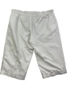 PUMA Bermuda sportivi Big Logo bianchi unisex L