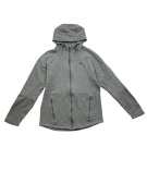 PUMA Athletic Full-Zip Hoodie Logo Grey Unisex M