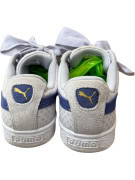 PUMA Basket Casual Sneakers Logo Λευκά Μπλε Γυναικεία EU 39