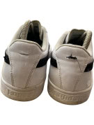 PUMA BASKET SNEAKERS CLASSIC WHITE BLACK UNISEX PRE OWNED EU 40.5