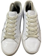 PUMA BASKET SNEAKERS CLASSIC WHITE BLACK UNISEX PRE OWNED EU 40.5