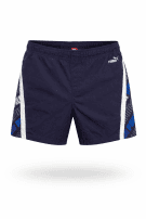 PUMA BERMUDA SHORTS STREETWEAR NAVY UOMO PRE OWNED L