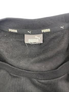 PUMA SWEATSHIRT CREWNECK COLORBLOCK LOGO KHAKI/BLACK MEN'S XXL