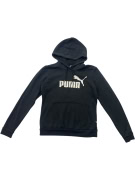 Puma Φούτερ Hoodie Casual Logo Μαύρο Γυναικείο M