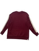 PUMA SWEATSHIRT OVERSIZED BURGUNDY WOMEN PRE OWNED S